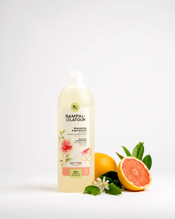 Certified Organic Grapefruit Shower Shampoo 1L - Cosmos Organic