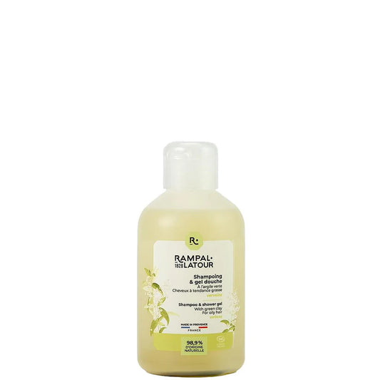 Certified Organic Clay-Verbena Shower Shampoo 250ml - Cosmos Organic