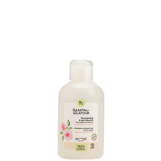 Shower Shampoo Certified Organic Damask Rose 250ml - Cosmos Organic